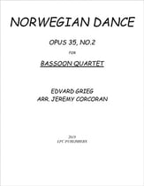 Norwegian Dance Opus 35, No 2 P.O.D. cover